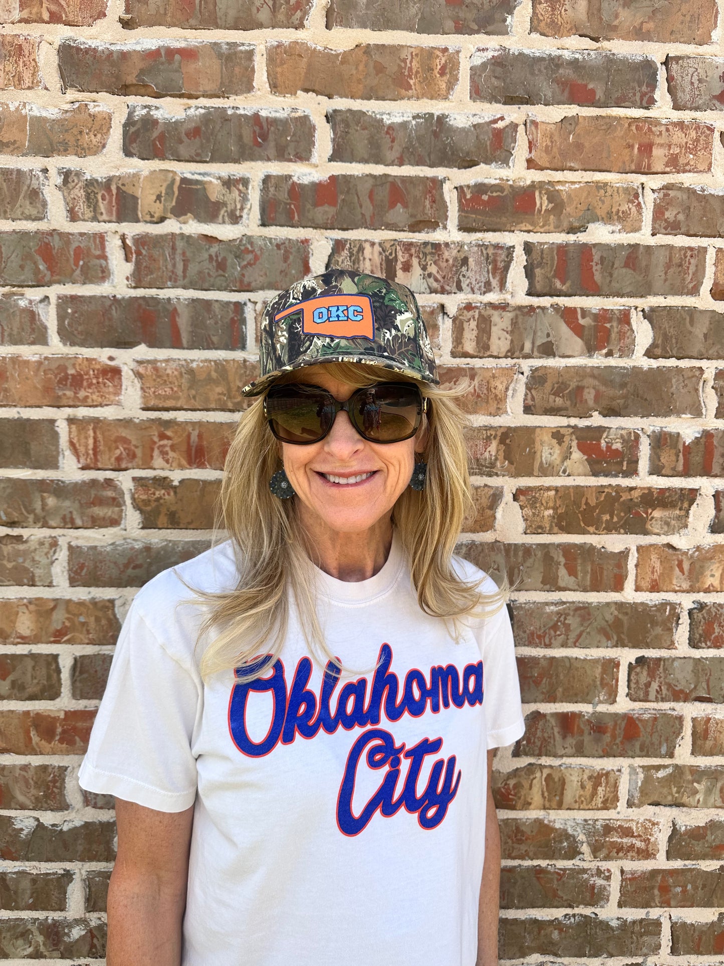 OKC Camo Structured Hat