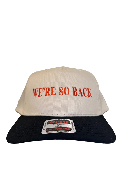 WE’RE SO BACK