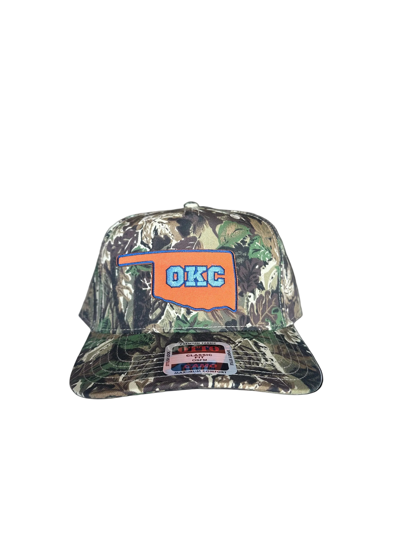 OKC Camo Structured Hat