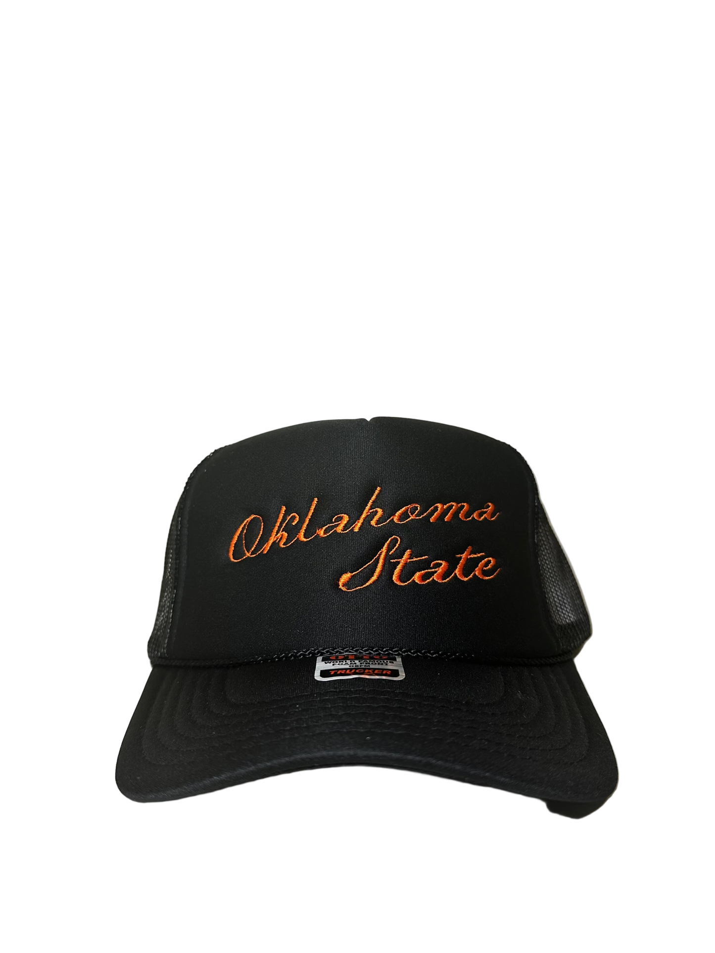 Oklahoma State Black Trucker